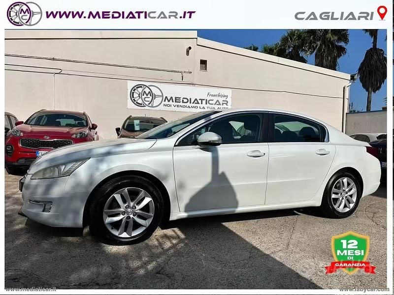 Usata Peugeot 508 Active 112 CV (82 kW) 2012 Bianco Berlina