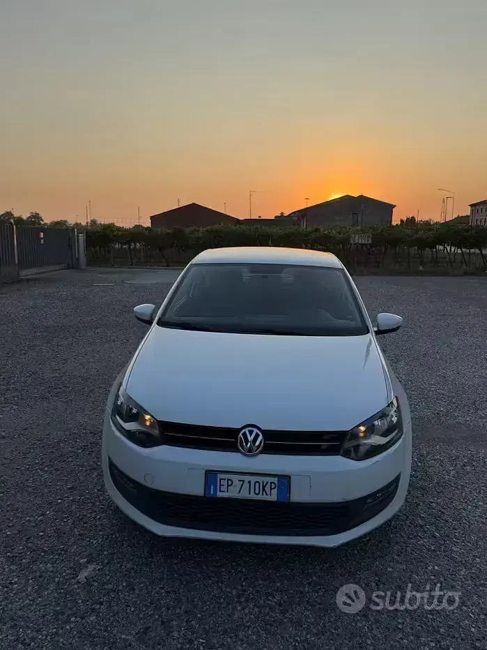 Usata VW Polo 69 CV (50 kW) 2012 Bianco Utilitaria