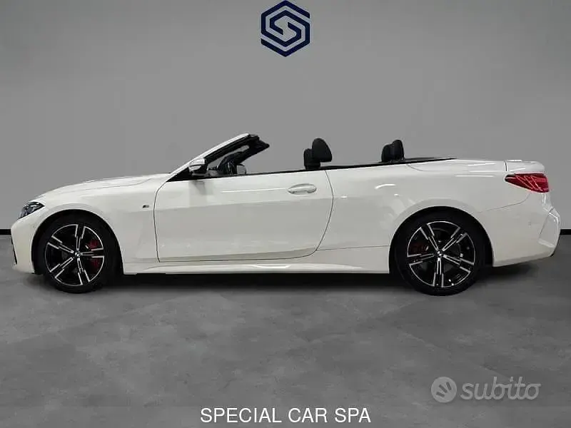 Usata BMW 420 Cabriolet M Sport 190 CV (139 kW) 2024 Bianco Cabrio