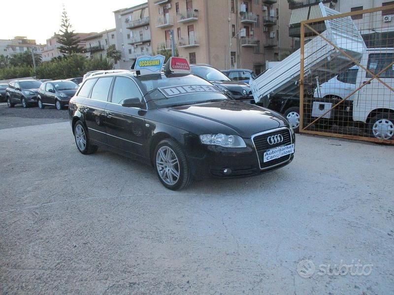 Usata Audi A4 140 CV (102 kW) 2007 Nero Berlina