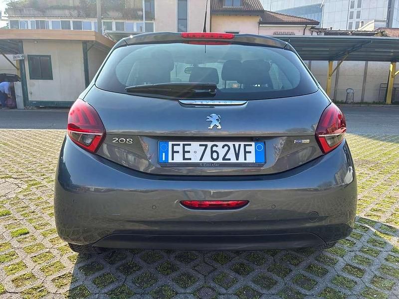 Usata Peugeot 208 Allure 82 CV (60 kW) 2016 Grigio Utilitaria