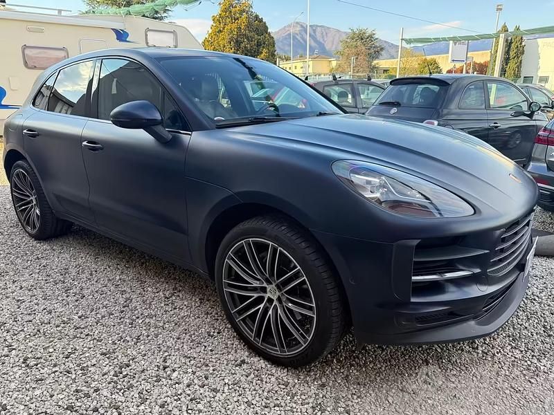 Usata Porsche Macan 353 CV (259 kW) 2019 Blu SUV