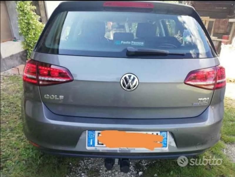Usata VW Golf VII 110 CV (80 kW) 2014 Grigio Berlina