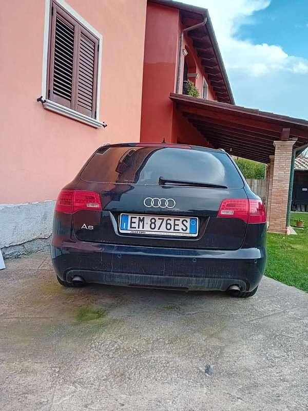 Usata Audi A6 136 CV (100 kW) 2008 Nero Station wagon