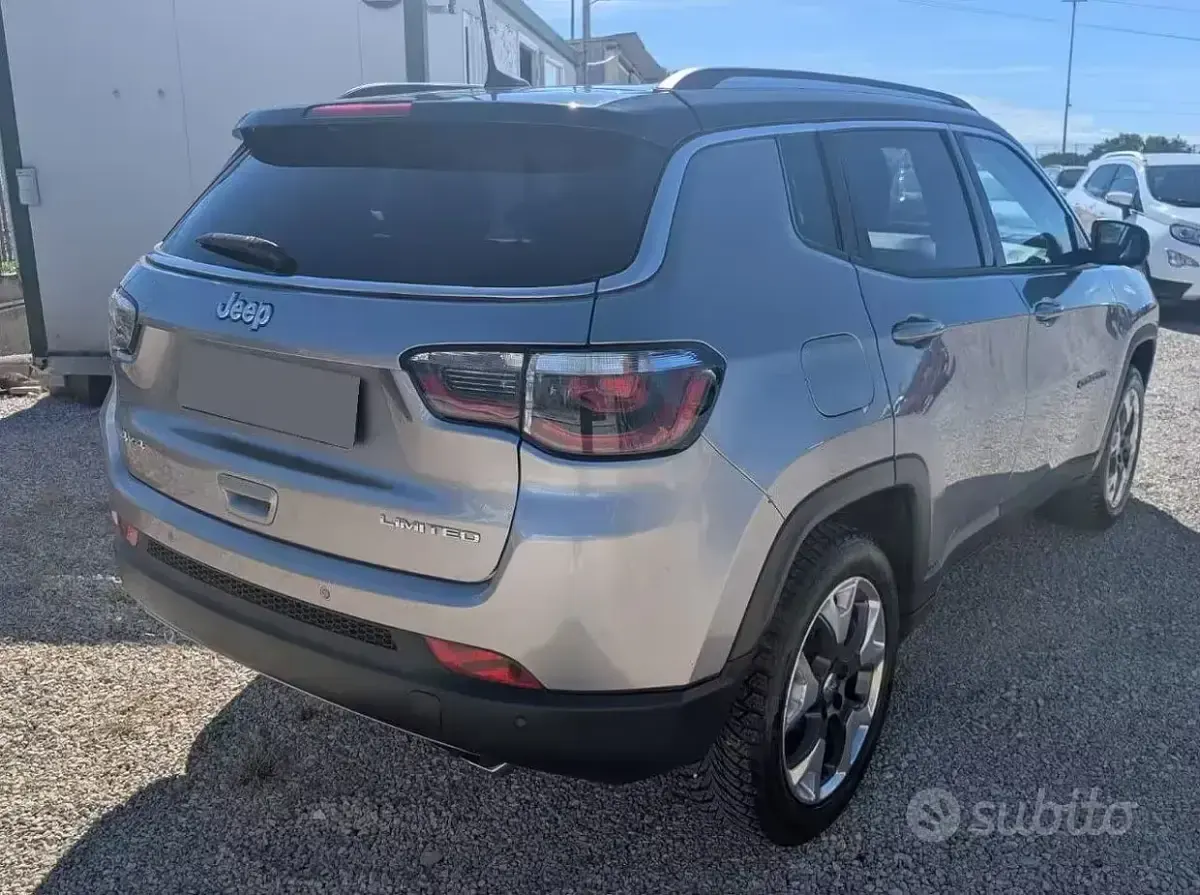 Usata Jeep Compass Limited 140 CV (102 kW) 2018 Grigio SUV