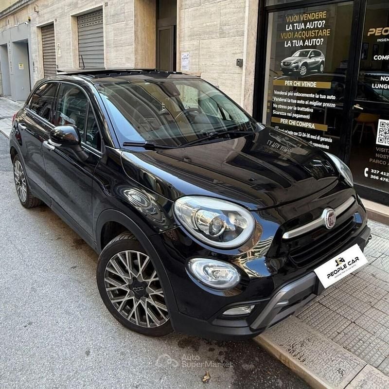 Usata Fiat 500X Lounge 120 CV (88 kW) 2016 Nero SUV