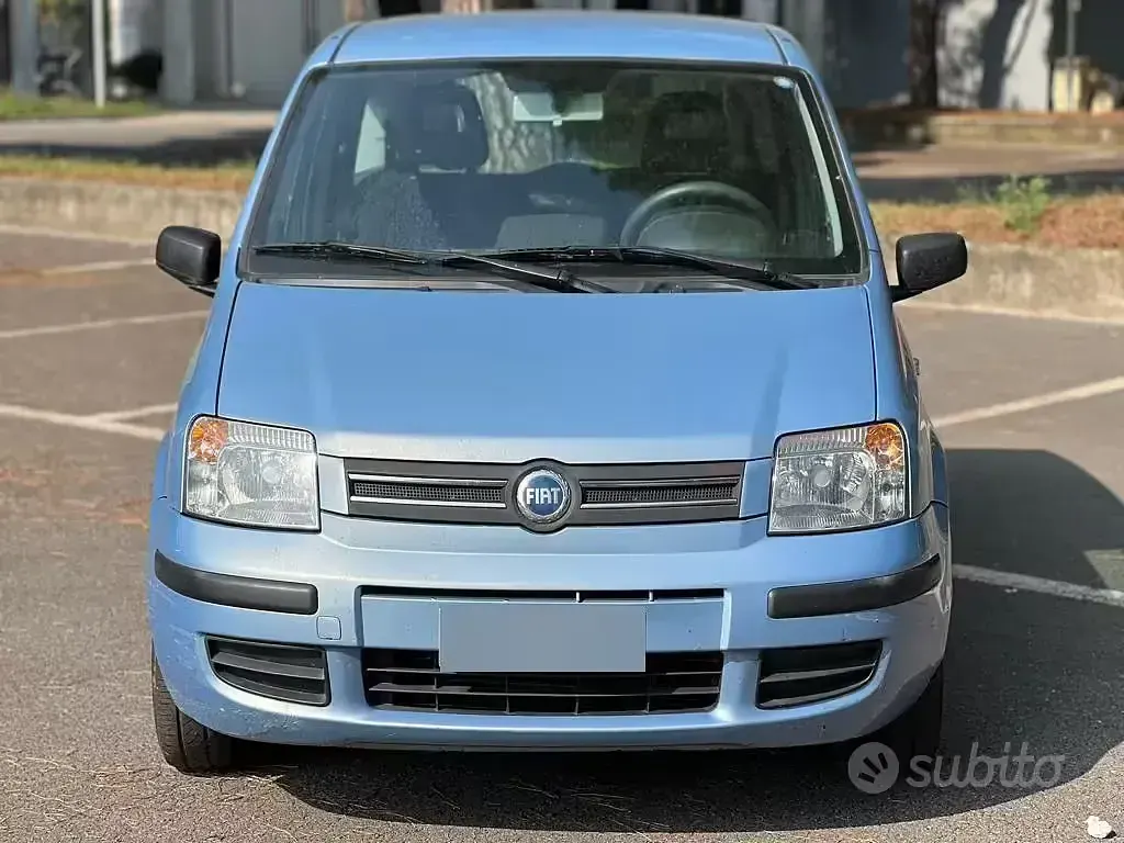 Usata Fiat Panda 60 CV (44 kW) 2007 Blu Utilitaria