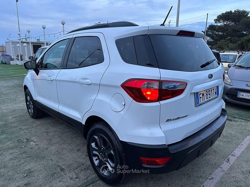 Usata Ford Ecosport 99 CV (72 kW) 2018 Bianco SUV