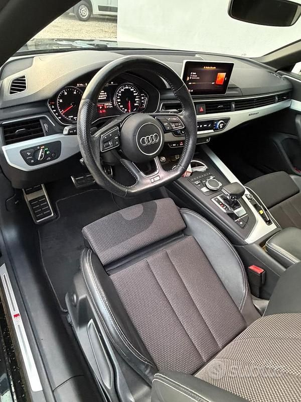 Usata Audi A5 204 CV (150 kW) 2019 Nero Coupé