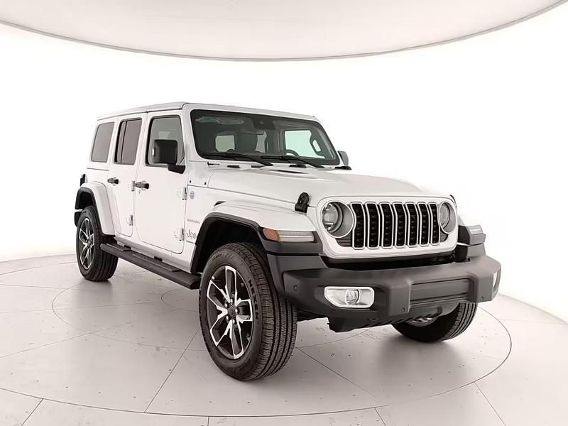 Nuova Jeep Wrangler Unlimited Sahara 271 CV (199 kW) 2025 Bianco SUV