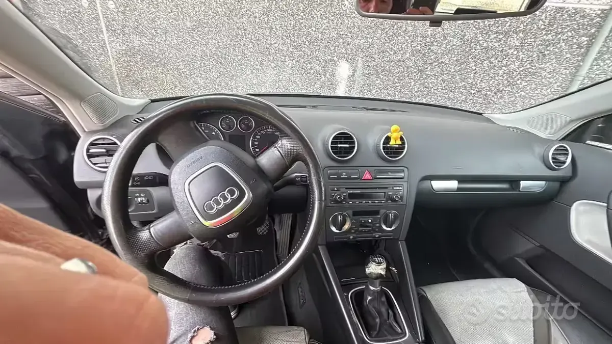 Usata Audi A3 140 CV (102 kW) 2006 Nero Utilitaria
