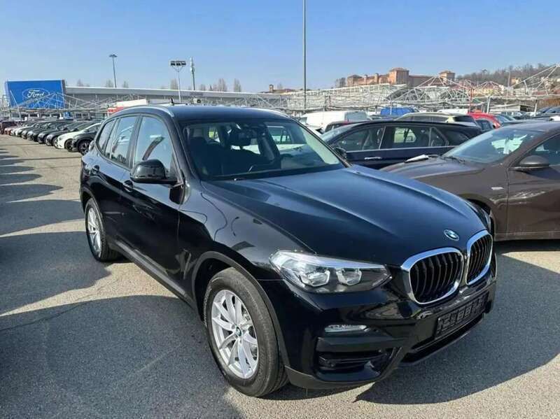 Usata BMW X3 Advantage 190 CV (139 kW) 2019 Nero SUV