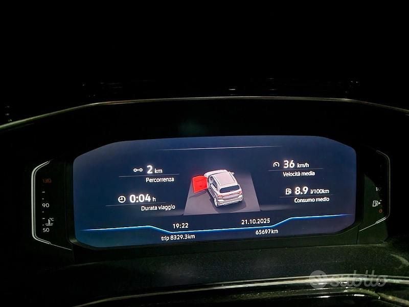Usata VW T-Cross 110 CV (80 kW) 2021 Bianco SUV