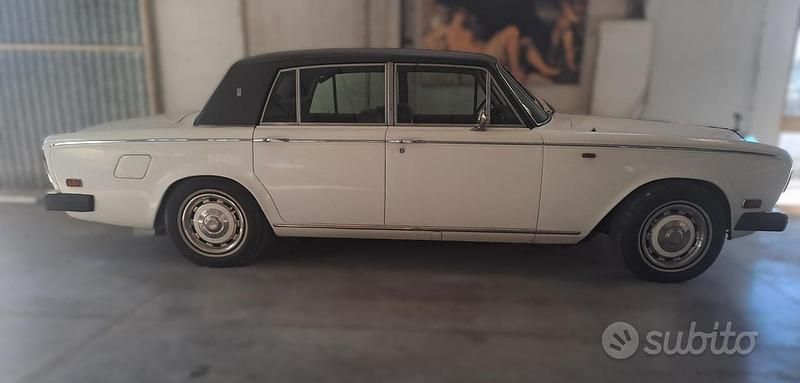 Usata Rolls Royce Silver Shadow 1970 Bianco Berlina