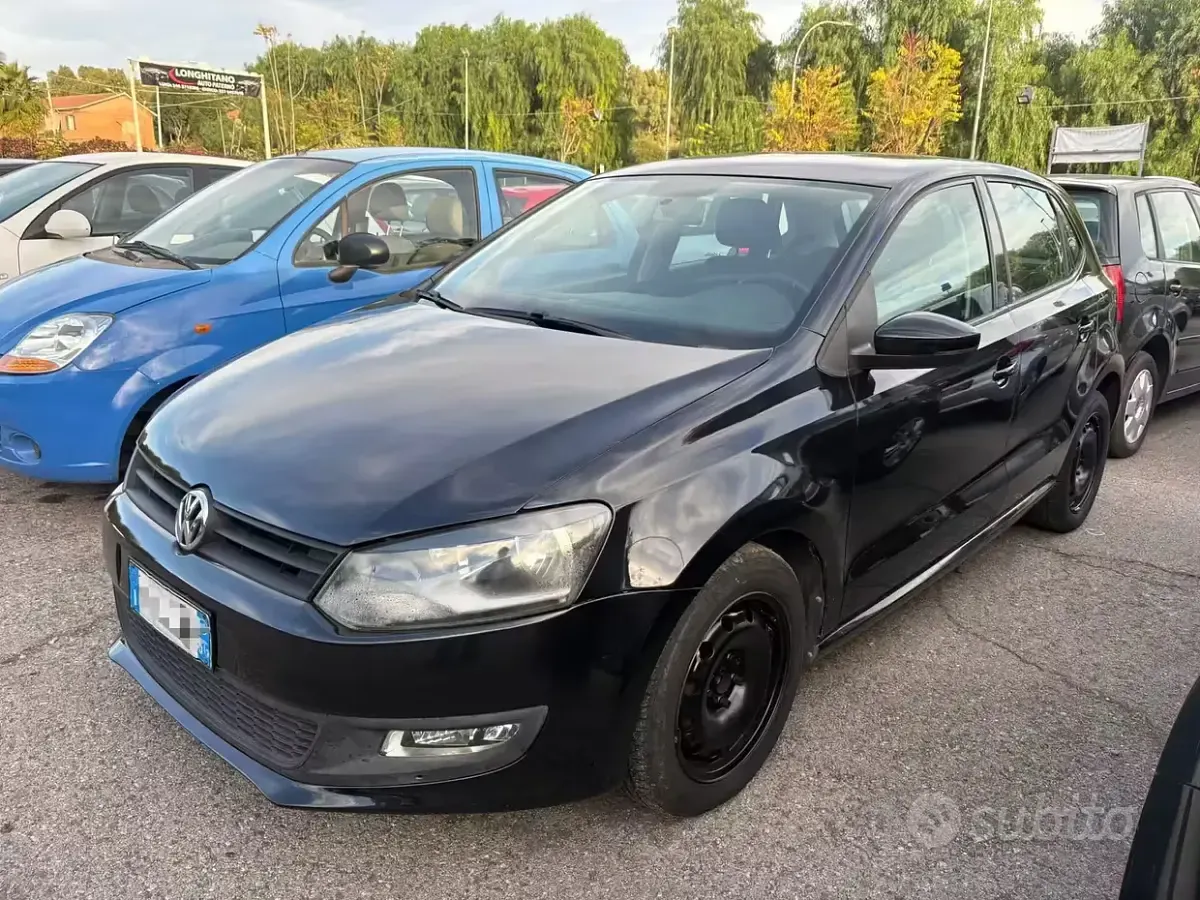 Usata VW Polo Comfortline 75 CV (55 kW) 2009 Nero Utilitaria