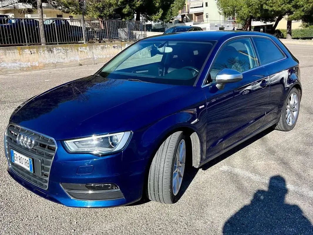 Usata Audi A3 Ambition 150 CV (110 kW) 2013 Blu/azzurro Berlina