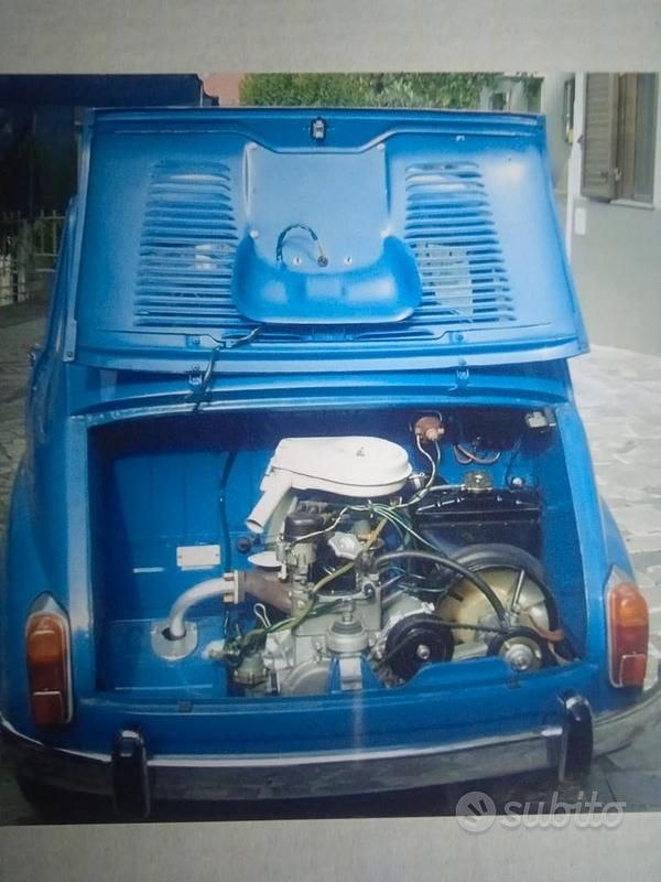 Usata Fiat 600D 1960 Blu Berlina