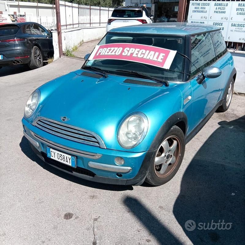 Usata Mini One D 88 CV (64 kW) 2005 Blu Utilitaria