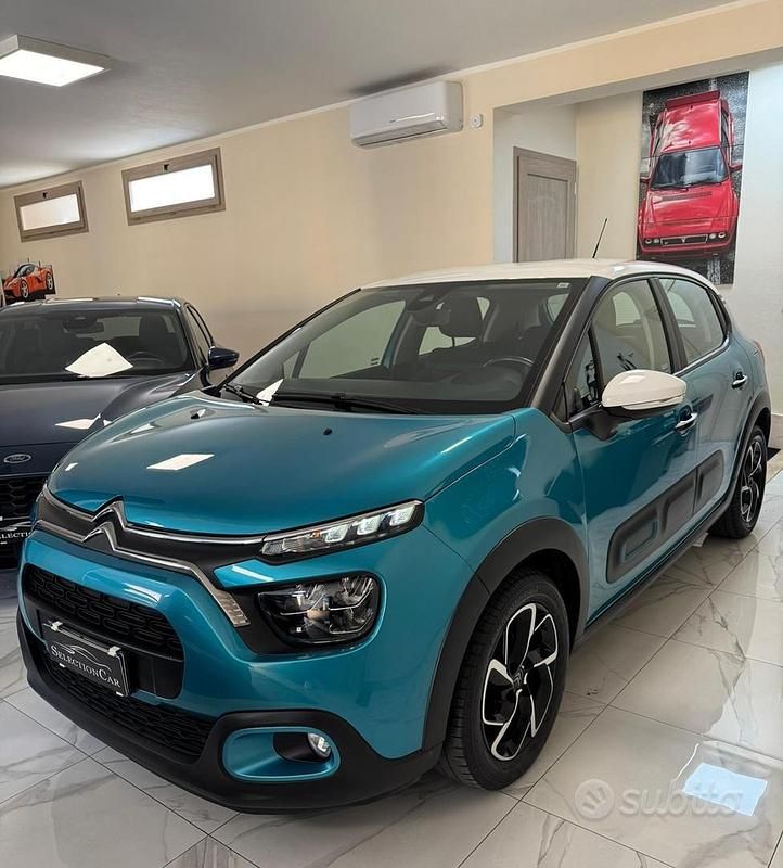 Usata Citroën C3 PureTech 83 CV (61 kW) 2021 Blu Utilitaria