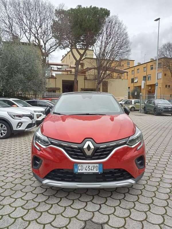 Rosso Usata 2021 Renault Captur Intens SUV | 18.400 € (Buon prezzo) - Immagine 1/4