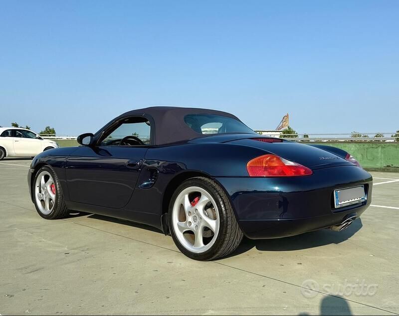 Usata Porsche Boxster S 252 CV (185 kW) 2000 Blu Cabrio