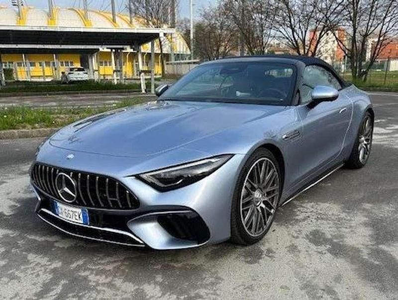 Usata Mercedes SL55 AMG AMG 476 CV (350 kW) 2024 Blu/azzurro Cabrio