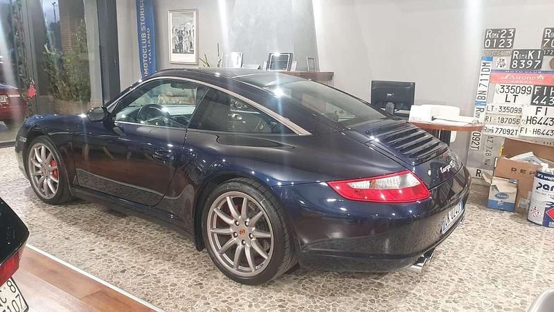 Usata Porsche 911 Targa 4S 360 CV (264 kW) 2006 Blu/azzurro Cabrio