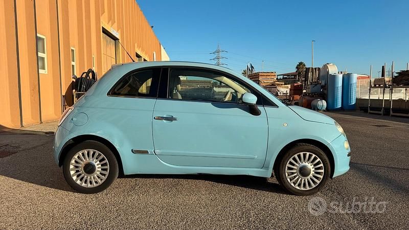 Usata Fiat 500 69 CV (50 kW) 2010 Blu Berlina