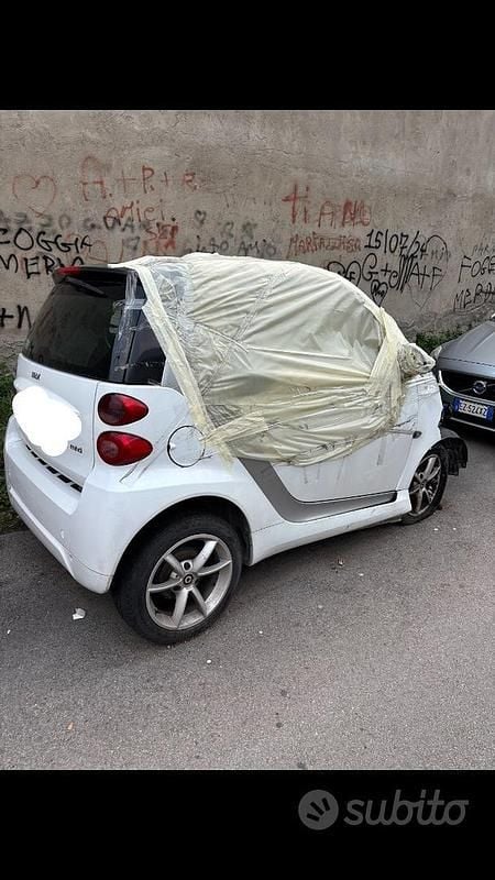 Usata Smart ForFour 95 CV (69 kW) 2011 Bianco Utilitaria