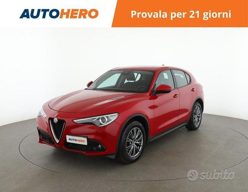 Usata Alfa Romeo Stelvio Business 190 CV (139 kW) 2021 Rosso SUV