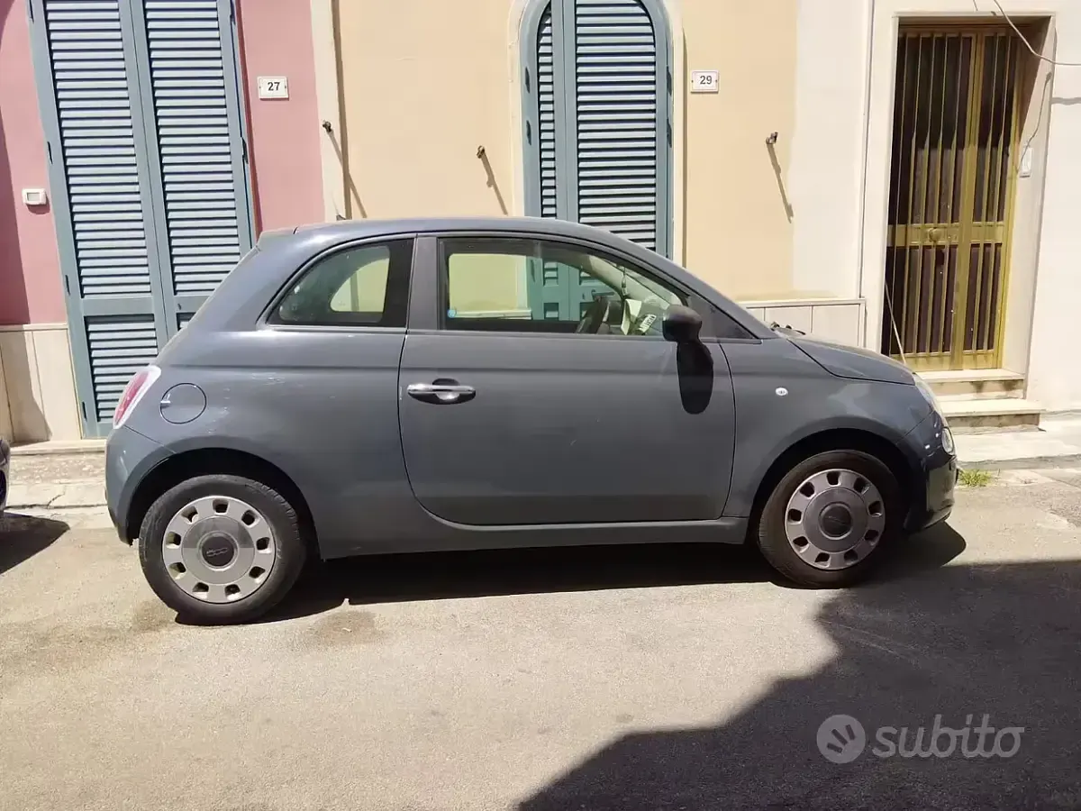 Usata Fiat 500 69 CV (50 kW) 2014 Grigio Berlina