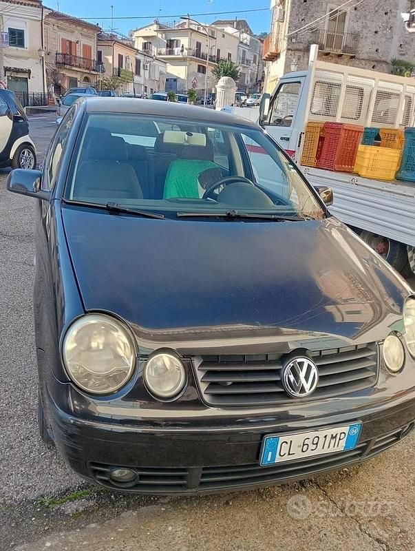 Usata VW Polo 2004 Nero Utilitaria