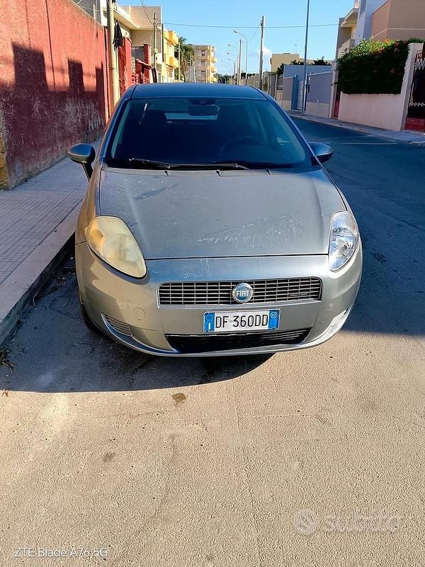Usata Fiat Punto 2007 Grigio Utilitaria