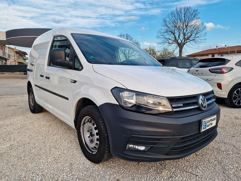 Usata VW Caddy Business 110 CV (80 kW) 2018 Bianco Monovolume
