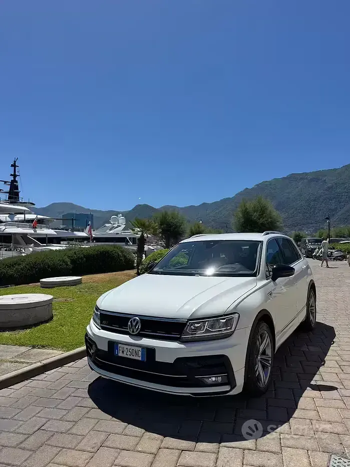 Usata VW Tiguan R-line 116 CV (85 kW) 2019 Bianco SUV