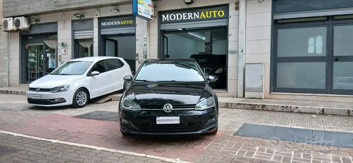 Usata VW Golf VII Highline 110 CV (80 kW) 2014 Nero Berlina