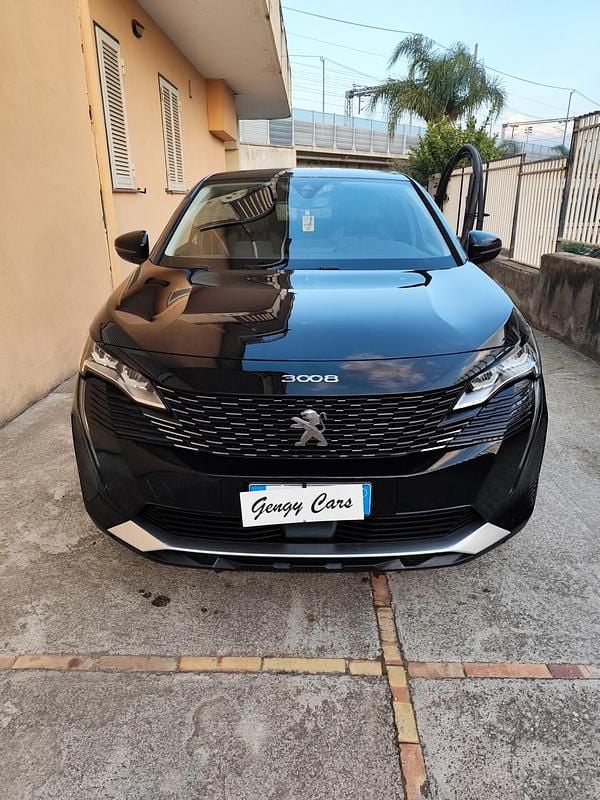 Usata Peugeot 3008 Allure 199 CV (146 kW) 2021 Nero SUV