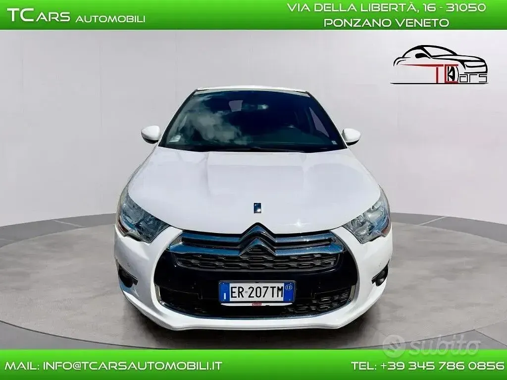 Usata DS Automobiles DS4 114 CV (83 kW) 2013 Bianco Berlina