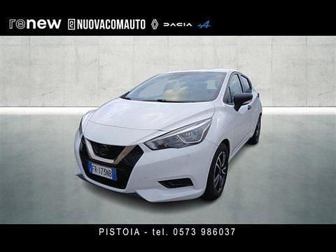 Usata Nissan Micra Visia 71 CV (52 kW) 2018 Bianco Utilitaria