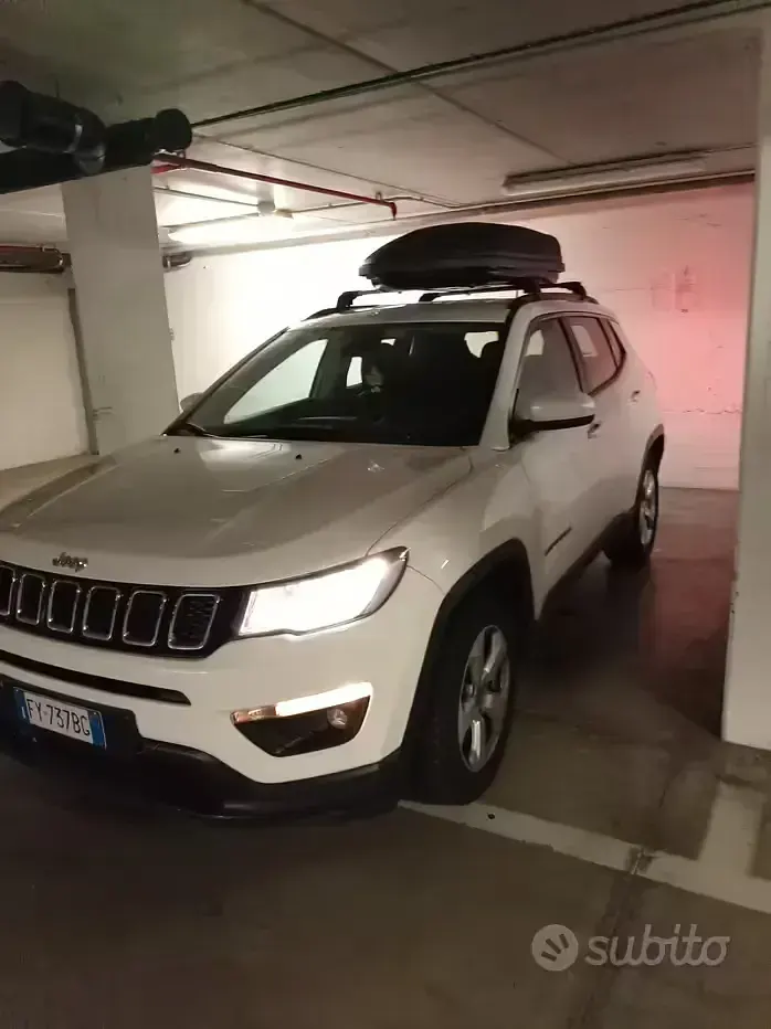 Usata Jeep Compass Longitude 140 CV (102 kW) 2019 Bianco SUV