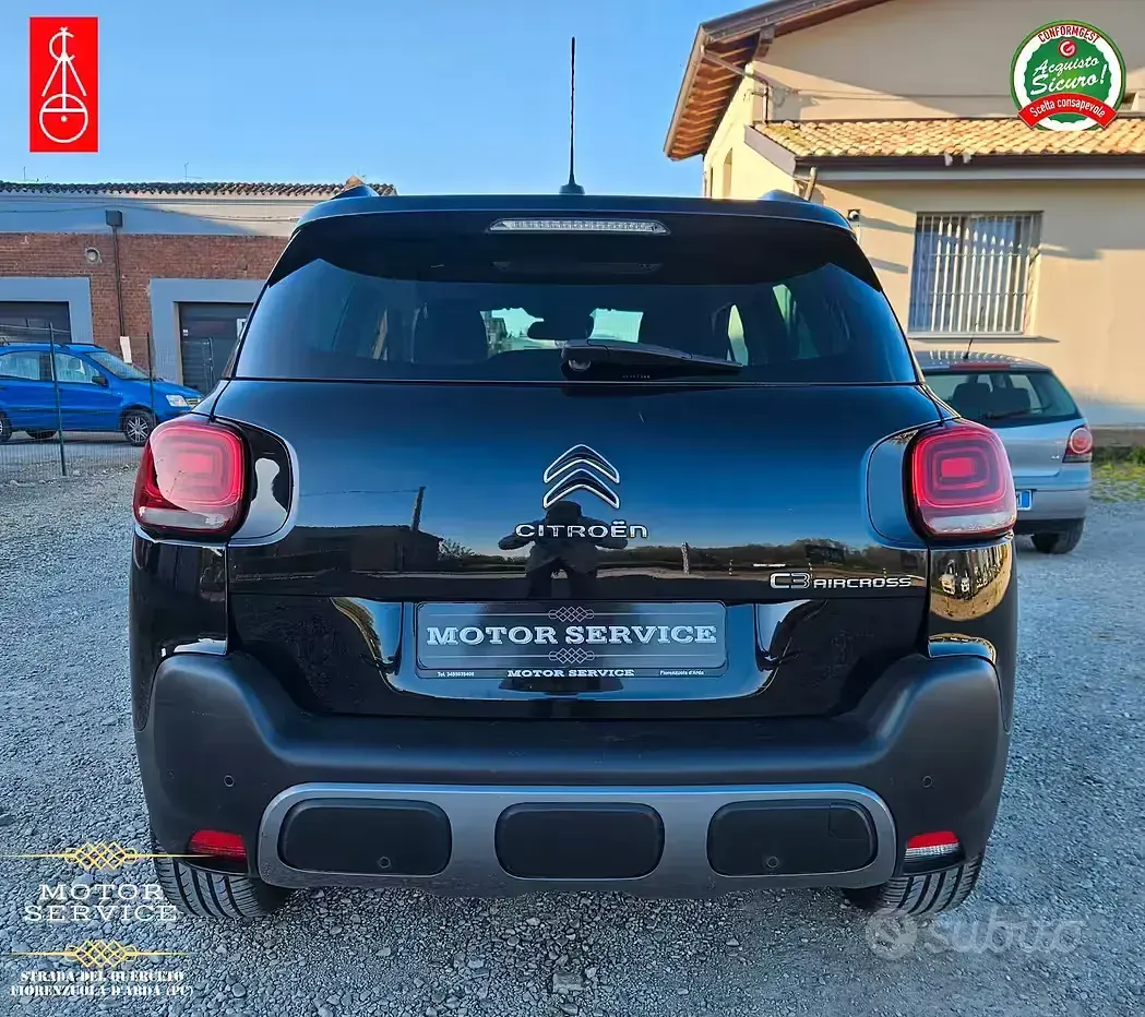 Usata Citroën C3 Aircross 110 CV (80 kW) 2018 Nero SUV