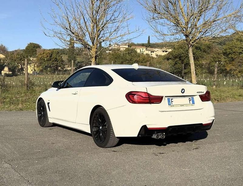 Usata BMW 420 M Sport 190 CV (139 kW) 2019 Bianco Coupé