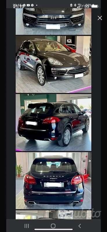 Usata Porsche Cayenne 245 CV (180 kW) 2012 Nero SUV