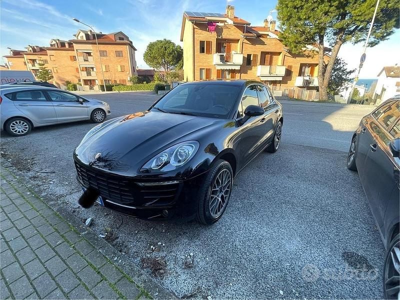 Usata Porsche Macan S 2014 Nero SUV