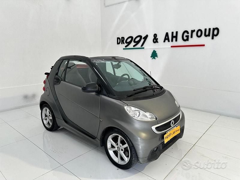 Begagnad Smart ForTwo Cabrio Passion 54 HK (39 kW) 2013 Grå Cab
