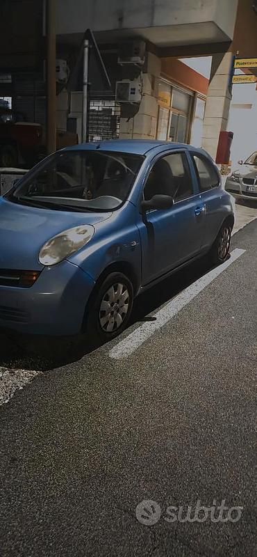 Usata Nissan Micra 2003 Blu Utilitaria