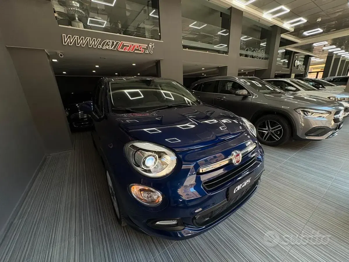 Usata Fiat 500X Lounge 140 CV (102 kW) 2016 Bluazzurro SUV
