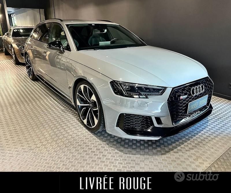 Usata Audi RS4 Design 450 CV (330 kW) 2018 Grigio Station wagon