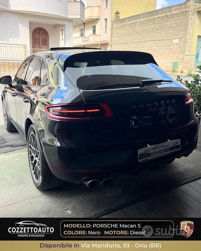Usata Porsche Macan 250 CV (183 kW) 2017 Nero SUV