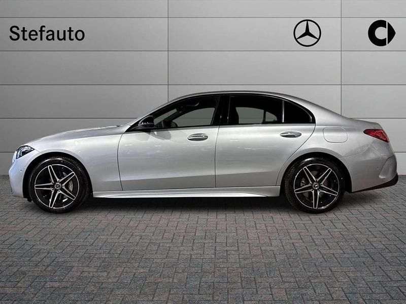Nuova Mercedes C300e AMG Line Premium 197 CV (144 kW) 2025 Argento Berlina